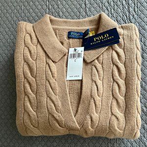 New wool and cashmere blend NWT Polo Ralph Lauren sweater